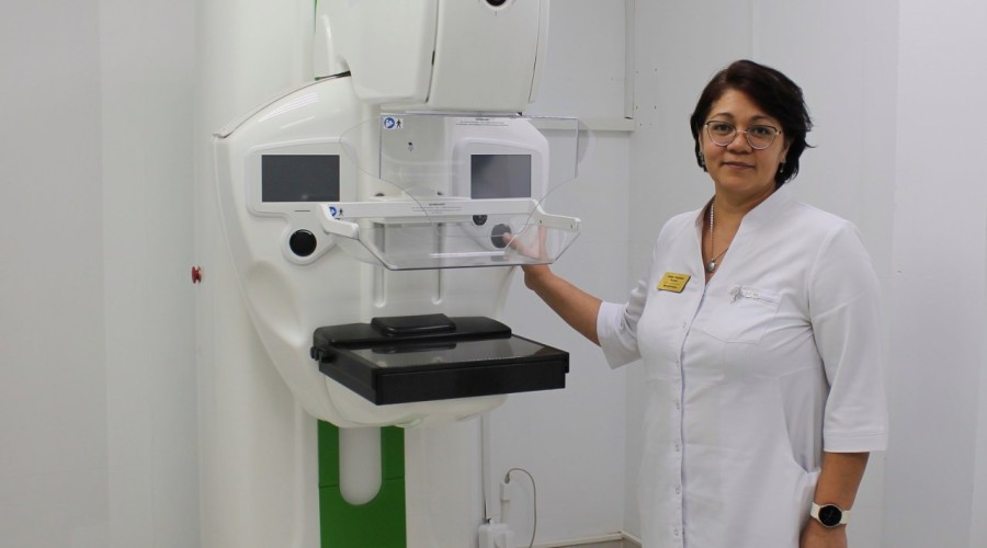 С 23 декабря в Белоярской больнице начал работу маммограф