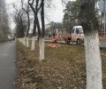 На ул. Ленина демонтируют дорожные ограждения