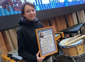 Юная зареченская барабанщица, воспитанница ДМШ стала призёром музыкального конкурса Башкортостана