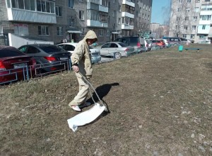 Акарицидную обработку в Заречном начнут после установления сухой погоды