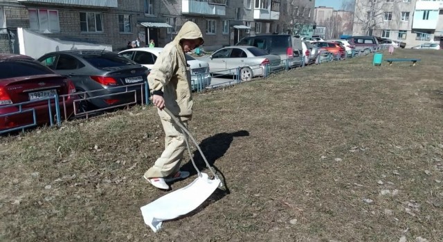 Акарицидную обработку в Заречном начнут после установления сухой погоды