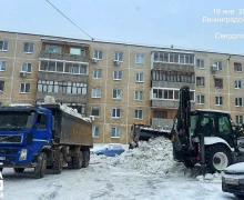 Продолжается уборка ул