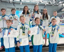 31 медаль на первенстве Свердловской области по подводному спорту