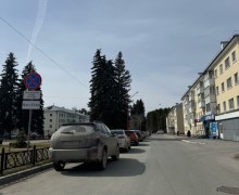 ПРОСЬБА НЕ ПАРКОВАТЬ АВТОМОБИЛИ на ул. 9 Мая