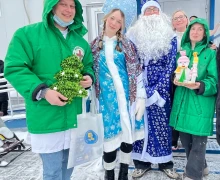 Студенты БМТ дарят праздничное настроение тем, кто на страже нашего здоровья!