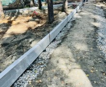 Благоустройство пешеходной зоны на Курчатова: текущий этап работ