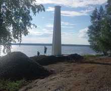 Наслаждаемся тёплыми летними вечерами и гуляем по строящейся экотпропе