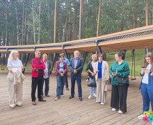 12 августа благоустройство той части берега водохранилища, что с каскадной лестницей, была официально принята комиссией по комфортной городской среде