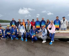 и Наши мужчины взяли 2 и 3 места областных соревнований на лодках-драконах!