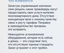 Граждане сами решат, какая компания обеспечивает жителей дома интернетом