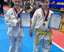 Зареченские ребята привезли медали с соревнований по тхэквандо
