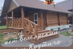 Шлифовка и покраска срубов, изготовление мебели и детских комплексов