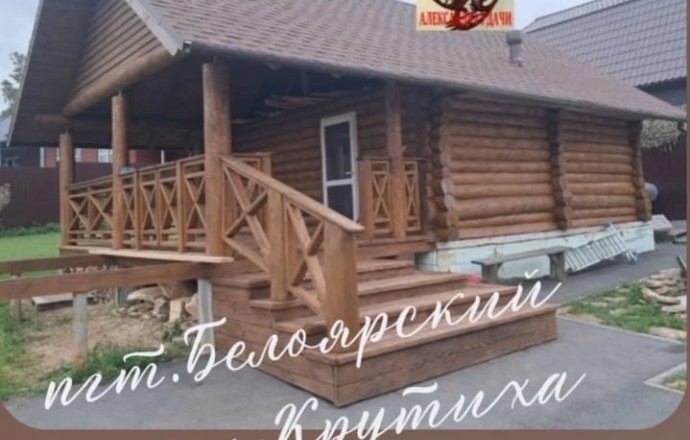 Шлифовка и покраска срубов, изготовление мебели и детских комплексов