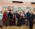 В Курманке открылась выставка акварели зареченской художницы Валерии Будариной