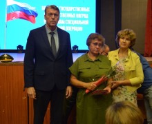 В Белоярском районе вручили государственные и ведомственные награды участникам СВО