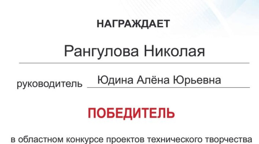 Воспитанники Центра детского творчества победили в областном конкурсе проектов