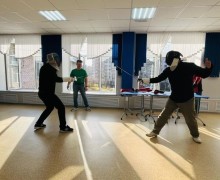 Педагогам дополнительного образования дали в руки рапиры