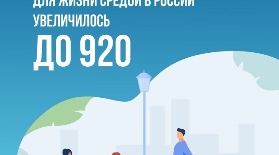 В России стало больше городов с благоприятной для жизни средой!