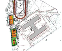 Стадион школы №3 продолжает строиться: в этом году - второй этап