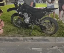 НА Ленинградской питбайк и Камри