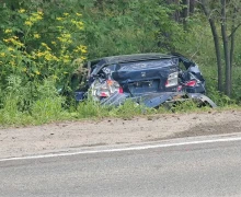 Около Заботы ДТП - автобус столкнулся с легковушкой