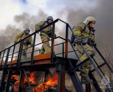 В Заречном прошел смотр-конкурс на звание Лучшее звено газодымозащитной службы Белоярского пожарно-спасательного гарнизона