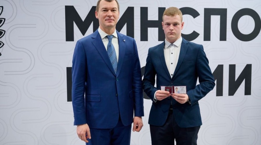 Спортсмен из Заречного Никита Сергеев получил удостоверение мастера спорта