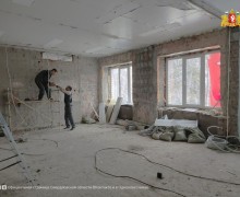 Капитальный ремонт поликлиники в посёлке Рефтинский идёт по плану!