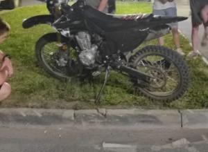 НА Ленинградской питбайк и Камри