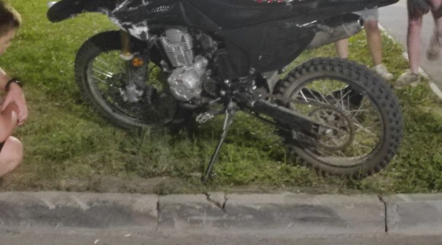 НА Ленинградской питбайк и Камри