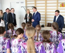 Губернатор Евгений Куйвашев презентовал министру спорта, президенту Олимпийского Комитета России Михаилу Дегтярёву Дворец водных видов спорта, а также кампус Уральского федерального университета