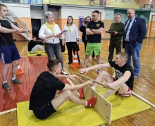 В Кочневском физкультурно-спортивном комплексе прошёл первый фестиваль «Кубок Мужества» по многоборью для мужчин 18-35 лет