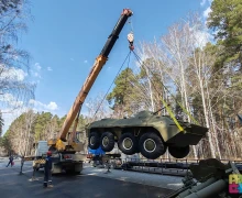 Немного подробностей про новые экспонаты музея военной техники под открытым небом
