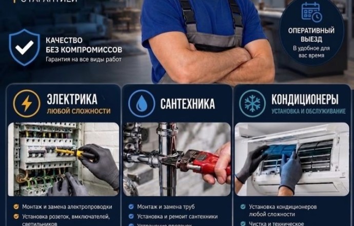 Вызывать мастера и не переживать за результат? Это реально!