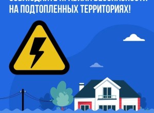 Энергетики напоминают о безопасности жителям пострадавших от непогоды территорий
