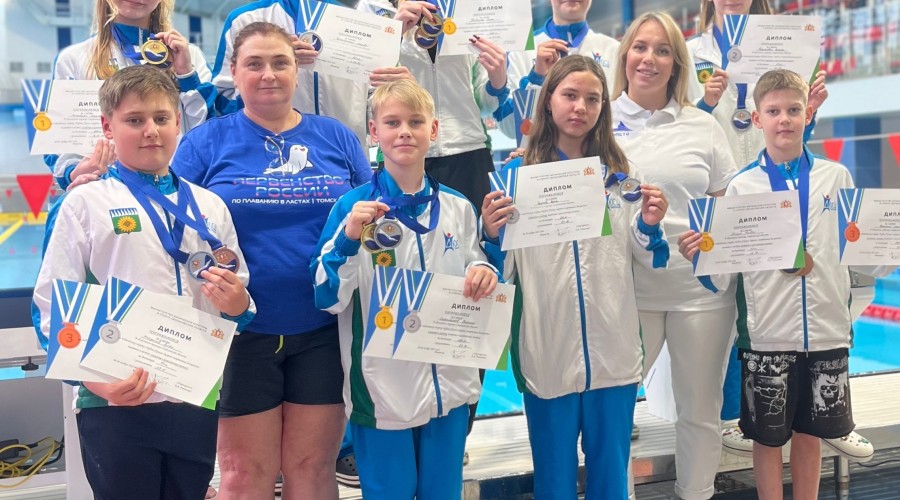 Зареченские пловцы блестяще выступили на областных соревнованиях