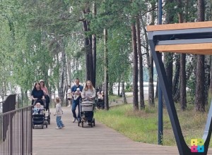 12 августа благоустройство той части берега водохранилища, что с каскадной лестницей, была официально принята комиссией по комфортной городской среде