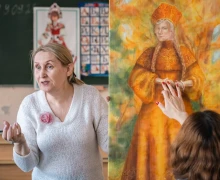 Для учителей школы №6 провели мастер-класс по живописи