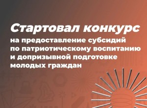 Областные субсидии на патриотическое воспитание молодежи: прием заявок до 8 августа