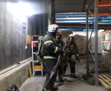 На территории ПК Контур прошли большие пожарно-тактические учения по тушению пожаров в промышленных организациях