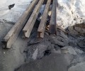 Продам рельсы б/у, 4 штуки