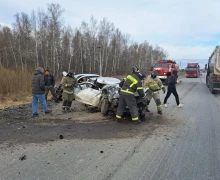 Вчера на трассе Екатеринбург-Тюмень между Белоярским и Богдановичем в ДТП погибли 2 человека