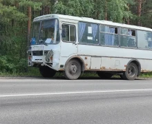 Около Заботы ДТП - автобус столкнулся с легковушкой