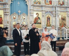 18 октября в храме Покрова Божией Матери прошёл 7 детско-юношеский фестиваль хорового искусства Поющий ангел