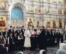 18 октября в храме Покрова Божией Матери прошёл 7 детско-юношеский фестиваль хорового искусства Поющий ангел