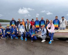 и Наши мужчины взяли 2 и 3 места областных соревнований на лодках-драконах!