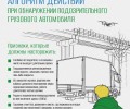Порядок действий при выявлении подозрительного грузового автомобиля