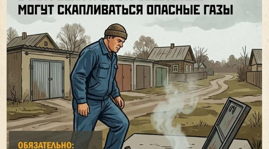Жителей Заречного предупреждают о риске скопления газов в погребах и смотровых ямах