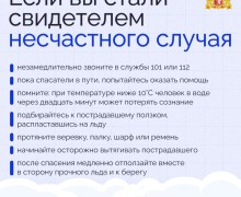 Поздней осенью, с наступлением заморозков, необходимо помнить — тонкий лёд на водоемах крайне опасен!