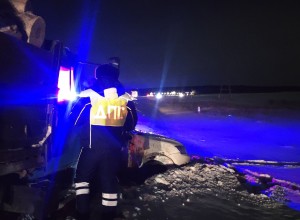 В Белоярском районе сотрудники ГИБДД выясняют детали аварии со смертельным исходом